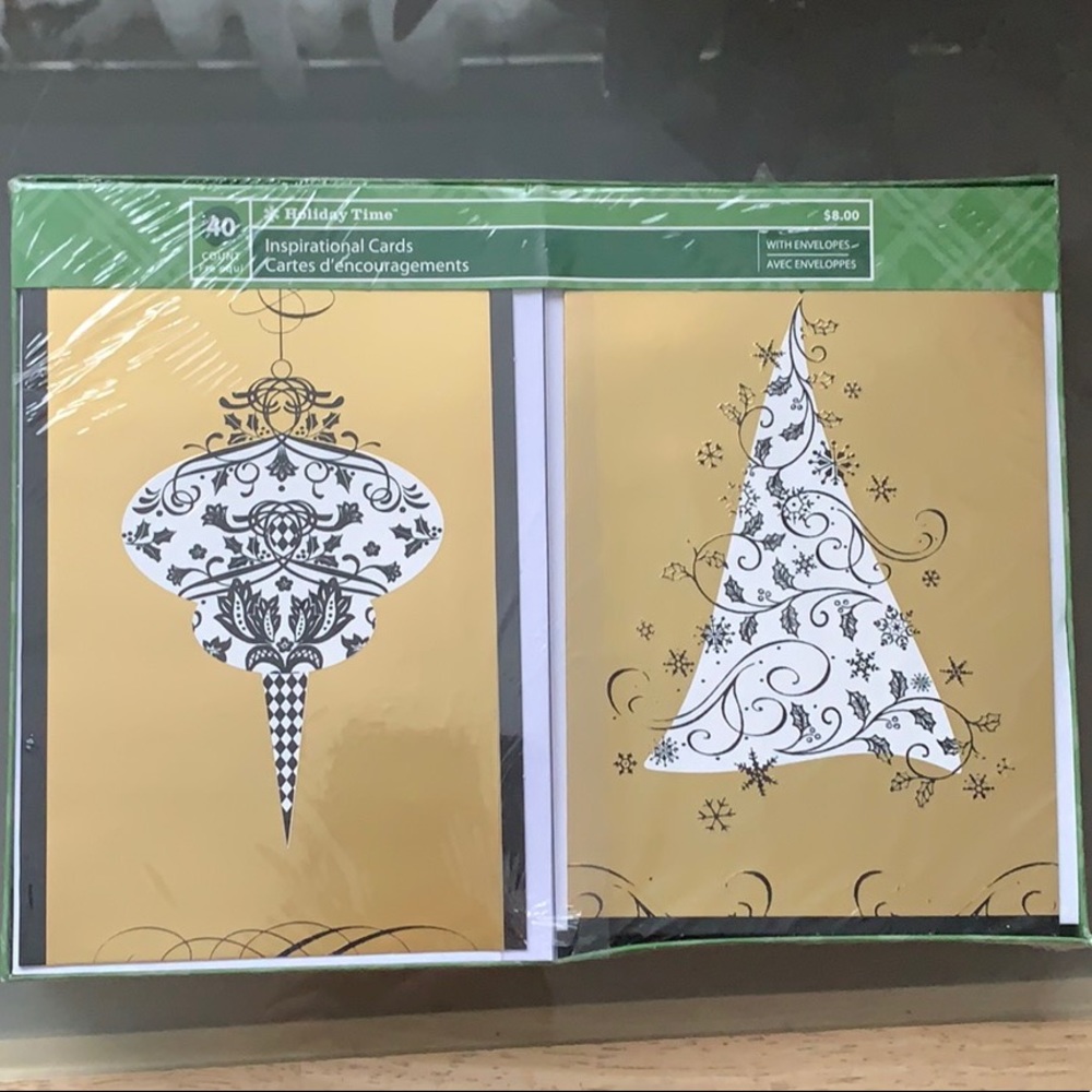 Inspirational Christmas cards with messages inside